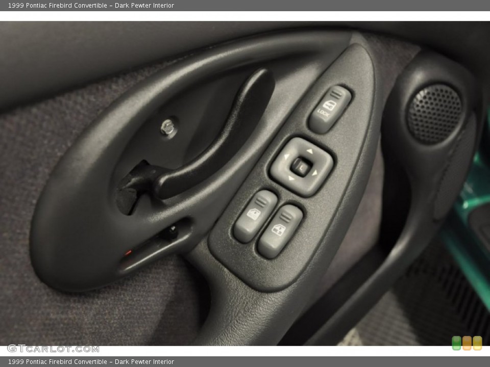 Dark Pewter Interior Controls for the 1999 Pontiac Firebird Convertible #70633477
