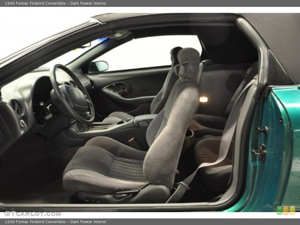 Dark Pewter Interior Photo for the 1999 Pontiac Firebird Convertible #70633486