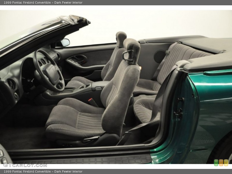 Dark Pewter Interior Photo for the 1999 Pontiac Firebird Convertible #70633516