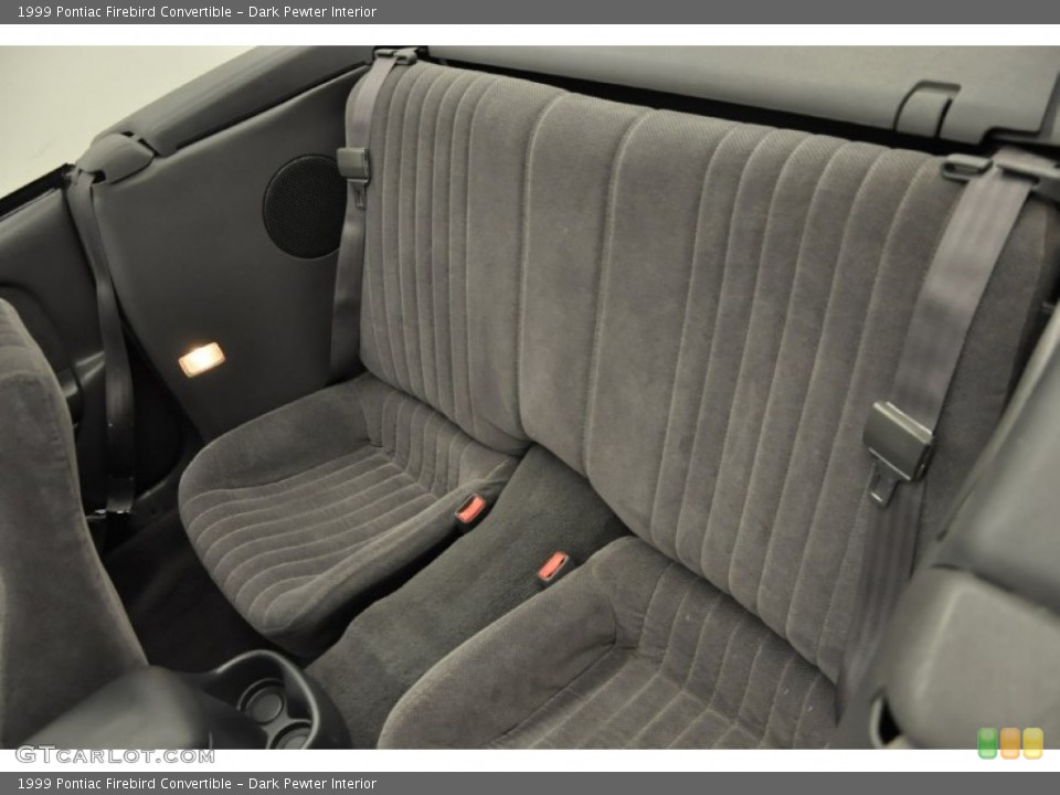 Dark Pewter Interior Photo for the 1999 Pontiac Firebird Convertible #70633561