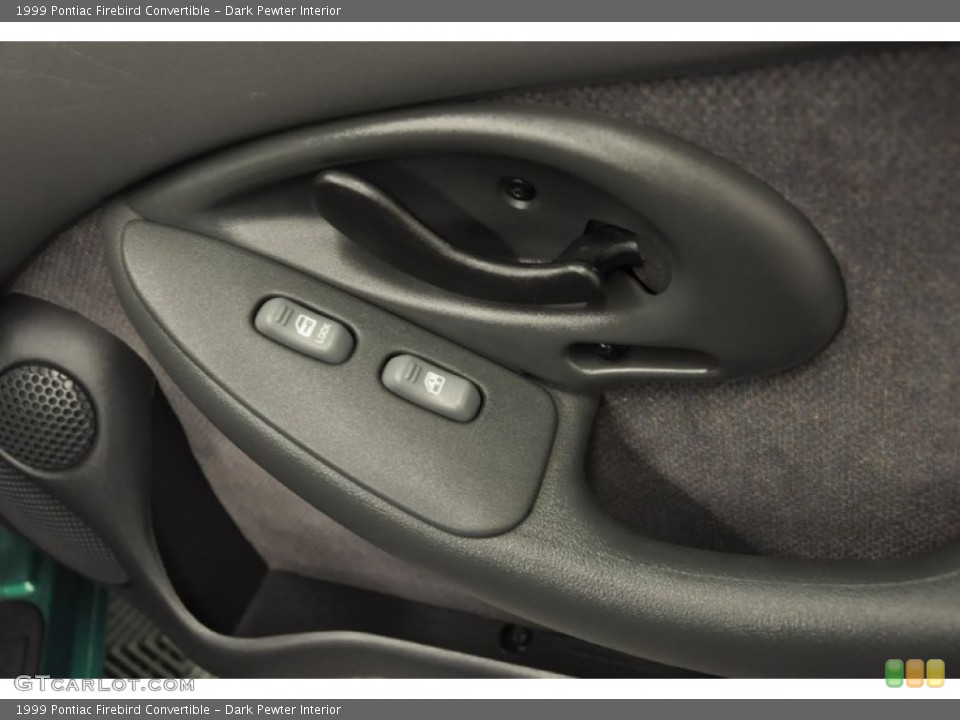 Dark Pewter Interior Controls for the 1999 Pontiac Firebird Convertible #70633759