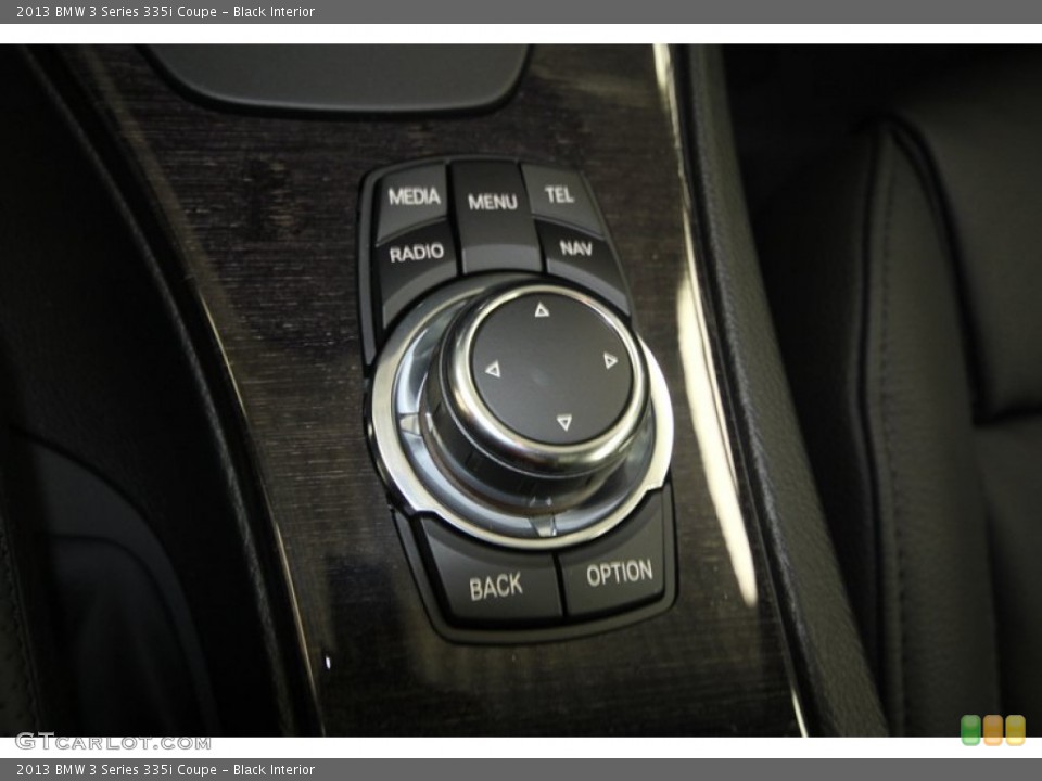 Black Interior Controls for the 2013 BMW 3 Series 335i Coupe #70633819