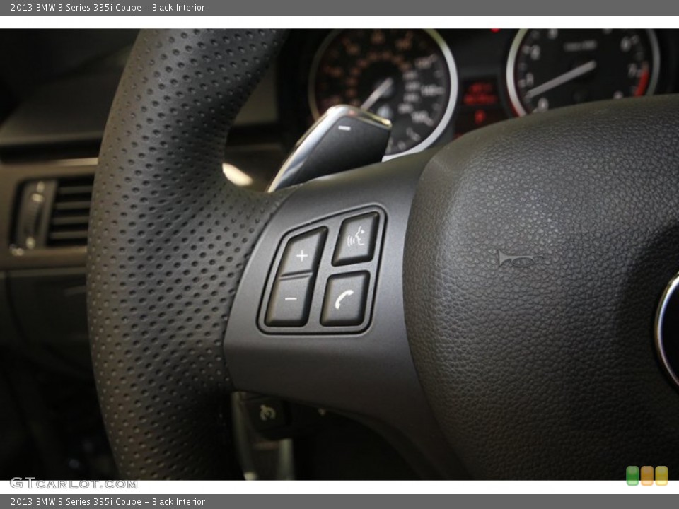 Black Interior Controls for the 2013 BMW 3 Series 335i Coupe #70633855