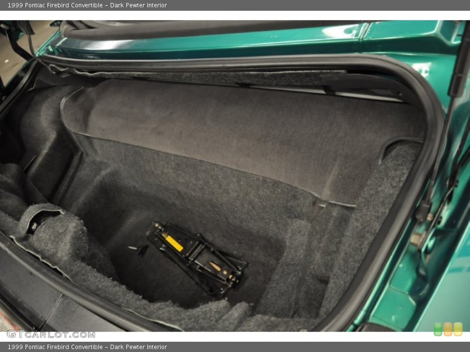 Dark Pewter Interior Trunk for the 1999 Pontiac Firebird Convertible #70633984