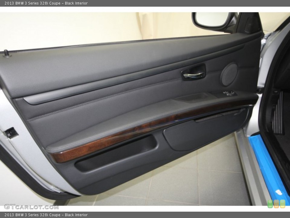 Black Interior Door Panel for the 2013 BMW 3 Series 328i Coupe #70633998