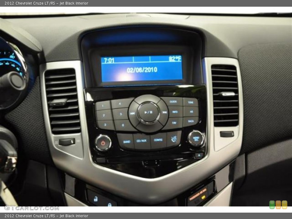 Jet Black Interior Controls for the 2012 Chevrolet Cruze LT/RS #70635660