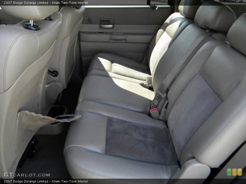 Khaki Two-Tone Interior Photo for the 2007 Dodge Durango Limited #70636828