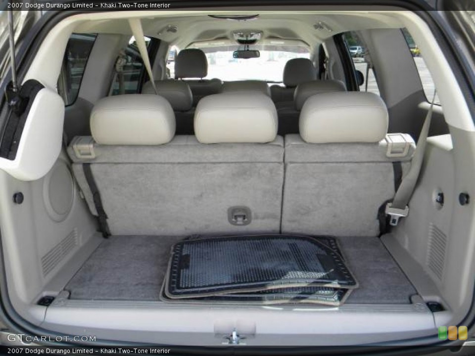 Khaki Two-Tone Interior Trunk for the 2007 Dodge Durango Limited #70636912