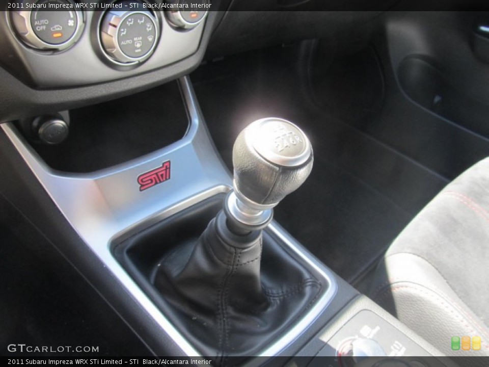 STI  Black/Alcantara Interior Transmission for the 2011 Subaru Impreza WRX STi Limited #70637005