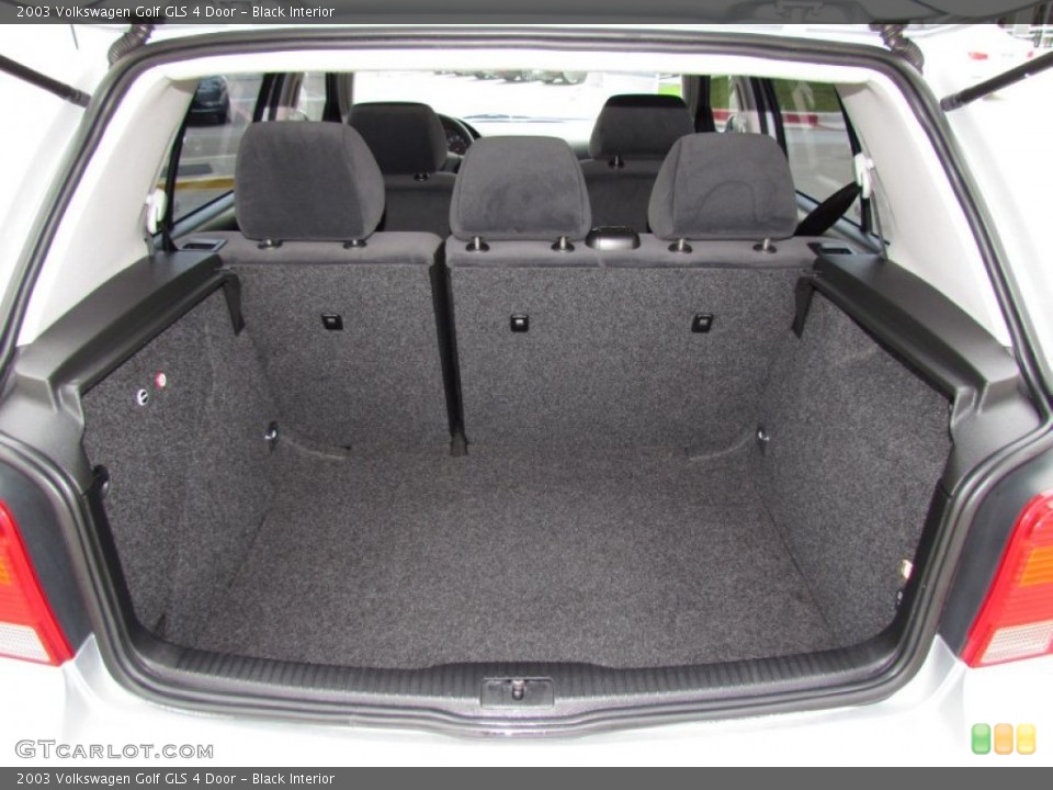 Black Interior Trunk for the 2003 Volkswagen Golf GLS 4 Door #70637746