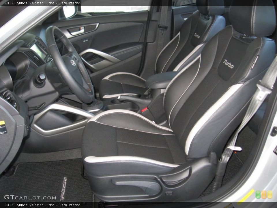 Black Interior Photo for the 2013 Hyundai Veloster Turbo #70643173
