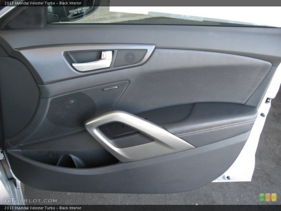 Black Interior Door Panel for the 2013 Hyundai Veloster Turbo #70643239