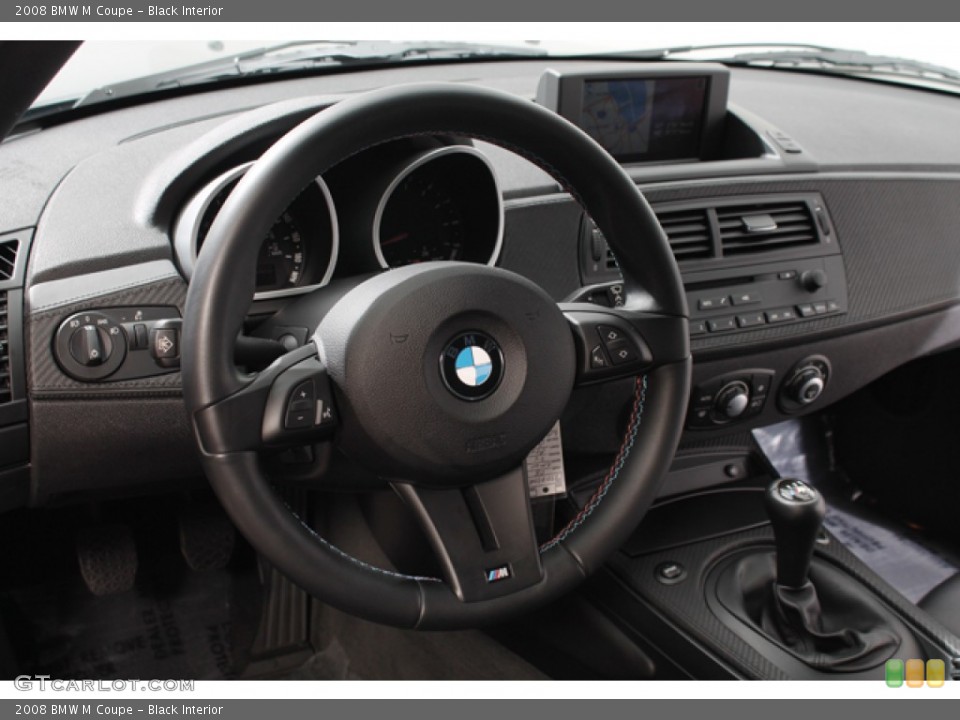 Black Interior Steering Wheel for the 2008 BMW M Coupe #70643833