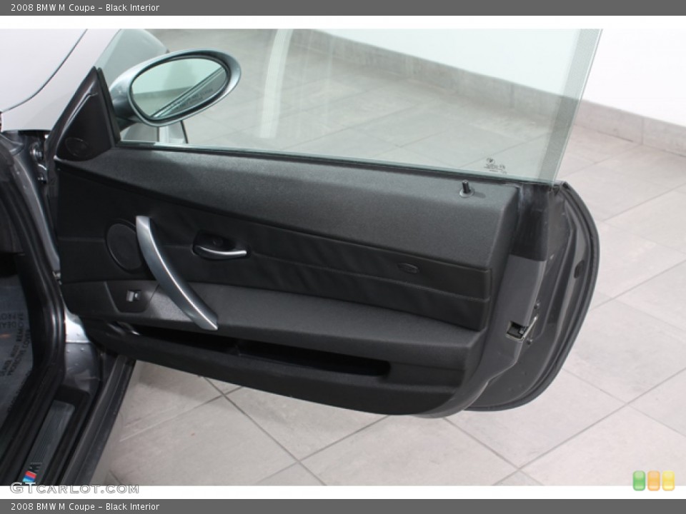 Black Interior Door Panel for the 2008 BMW M Coupe #70643896