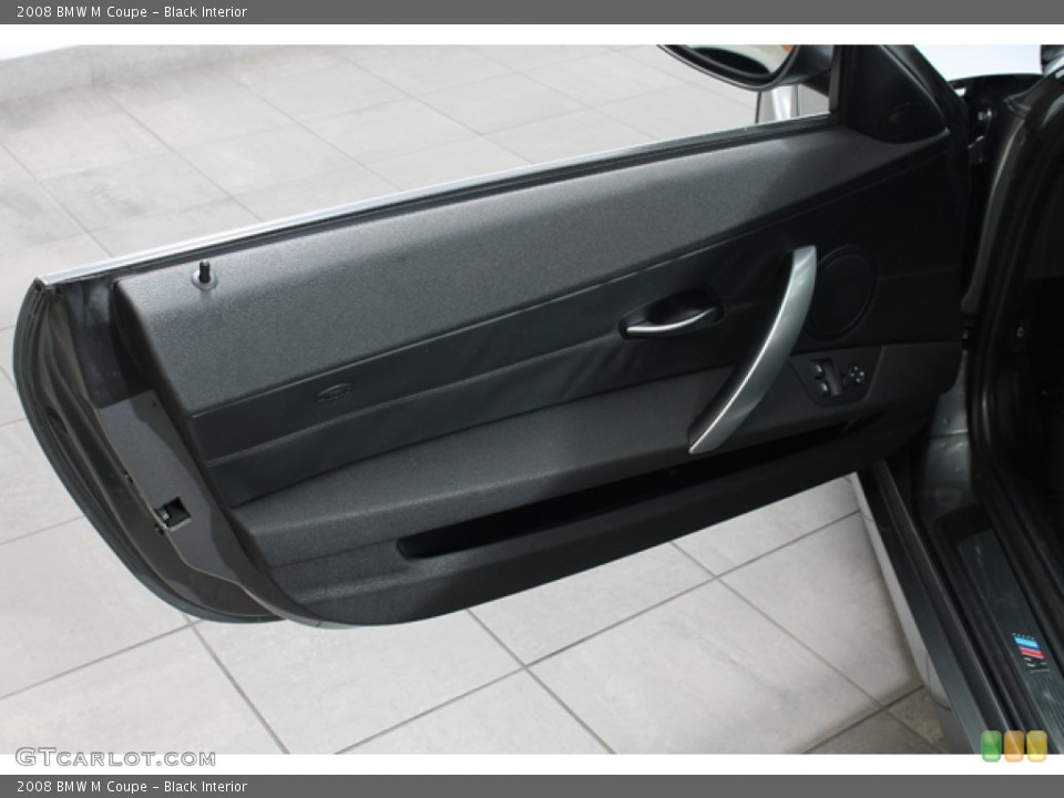 Black Interior Door Panel for the 2008 BMW M Coupe #70643905