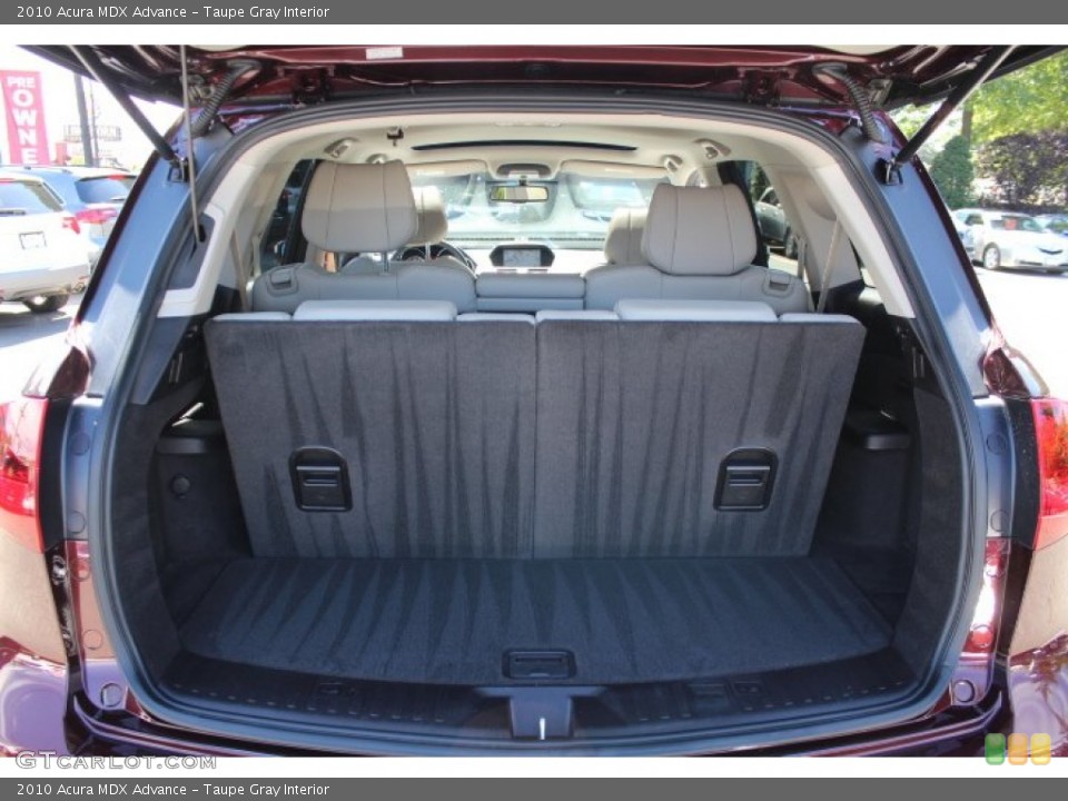 Taupe Gray Interior Trunk for the 2010 Acura MDX Advance #70649830