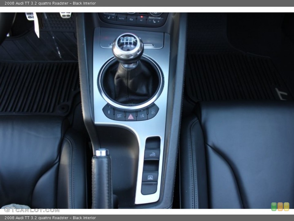 Black Interior Transmission for the 2008 Audi TT 3.2 quattro Roadster #70653118