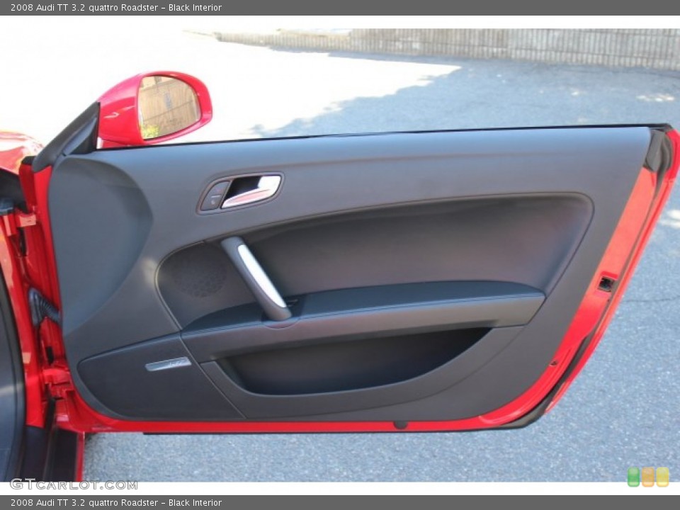 Black Interior Door Panel for the 2008 Audi TT 3.2 quattro Roadster #70653169