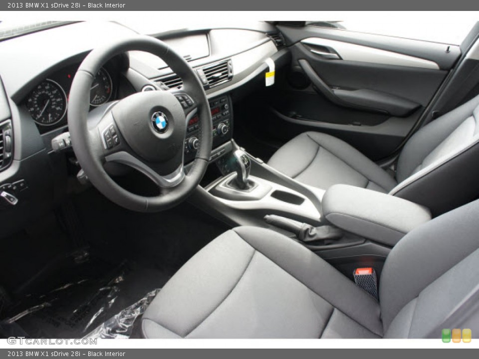 Black Interior Prime Interior for the 2013 BMW X1 sDrive 28i #70653201
