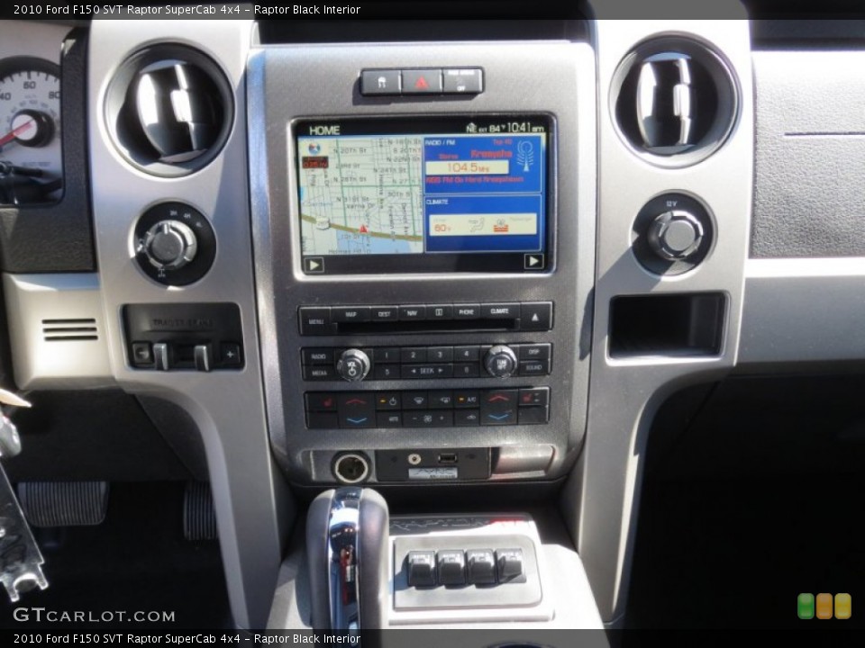 Raptor Black Interior Controls for the 2010 Ford F150 SVT Raptor SuperCab 4x4 #70656202