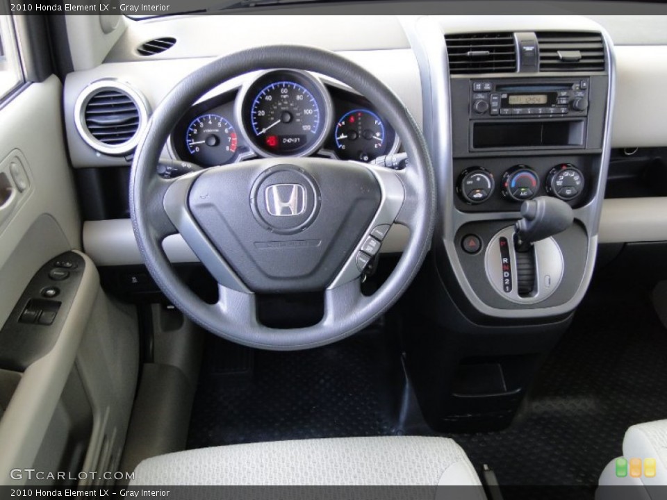 Gray Interior Dashboard for the 2010 Honda Element LX #70657795