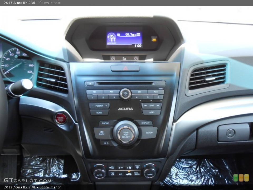 Ebony Interior Controls for the 2013 Acura ILX 2.0L #70662490