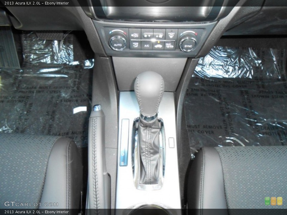 Ebony Interior Transmission for the 2013 Acura ILX 2.0L #70662499
