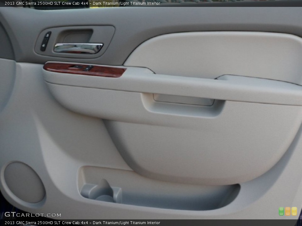 Dark Titanium/Light Titanium Interior Door Panel for the 2013 GMC Sierra 2500HD SLT Crew Cab 4x4 #70667785