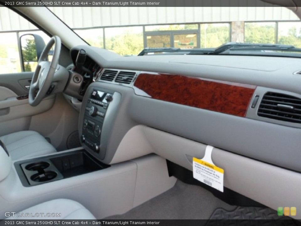 Dark Titanium/Light Titanium Interior Dashboard for the 2013 GMC Sierra 2500HD SLT Crew Cab 4x4 #70667812