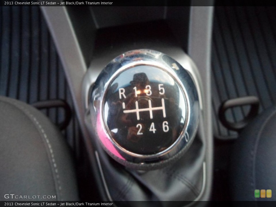 Jet Black/Dark Titanium Interior Transmission for the 2013 Chevrolet Sonic LT Sedan #70668400