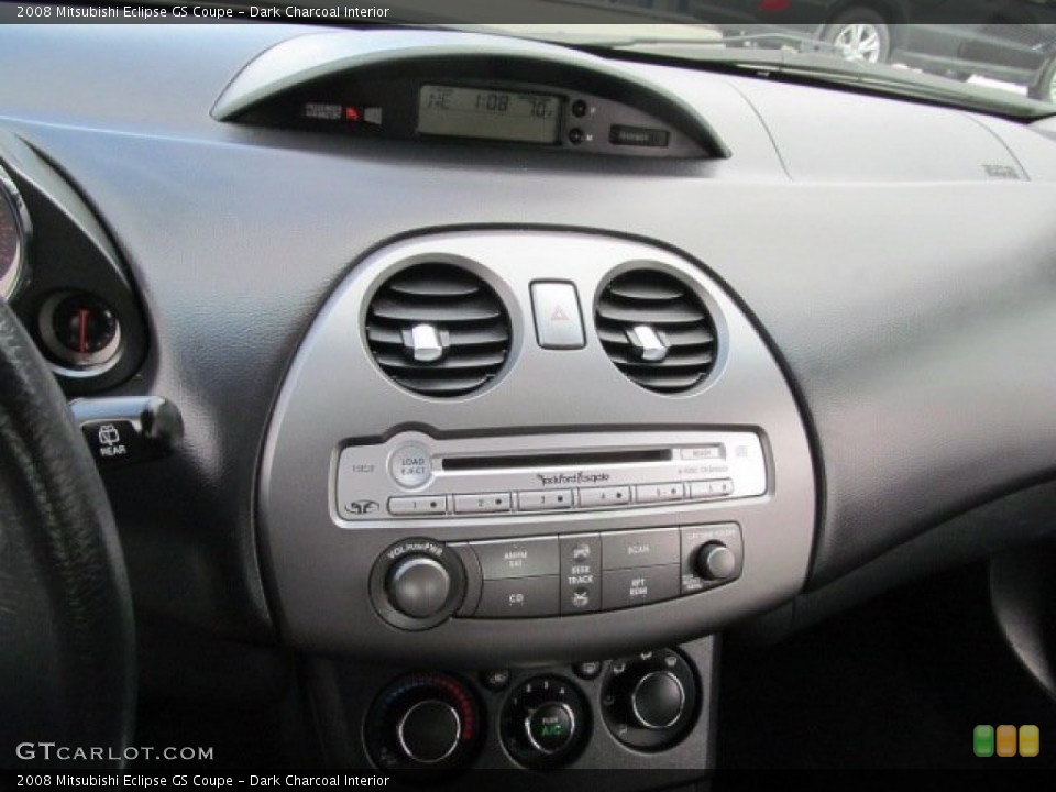 Dark Charcoal Interior Controls for the 2008 Mitsubishi Eclipse GS Coupe #70672192