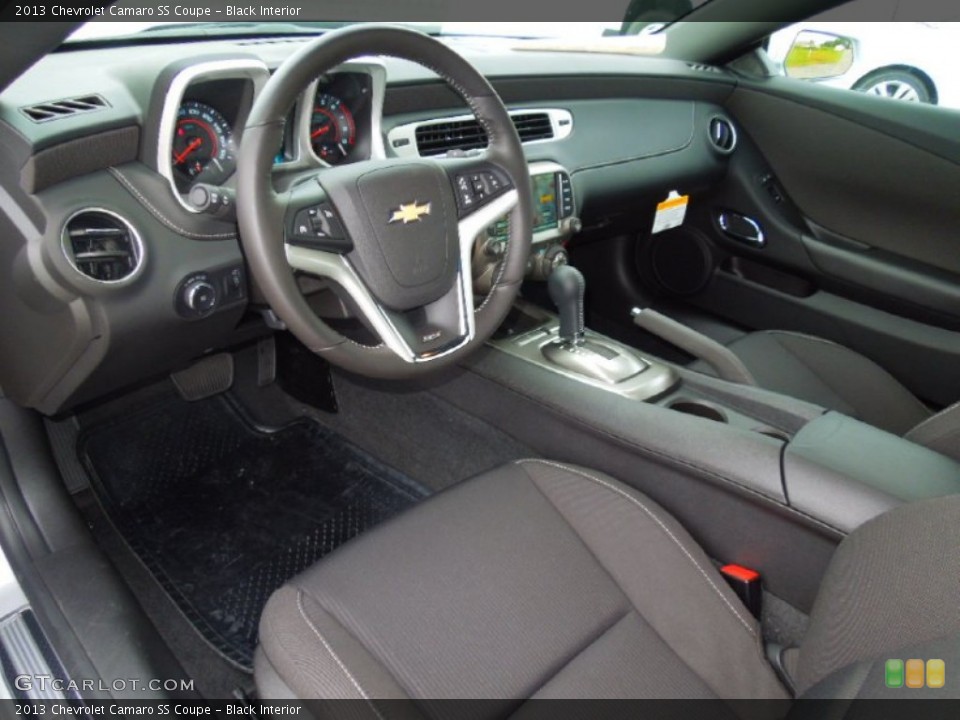 Black Interior Prime Interior for the 2013 Chevrolet Camaro SS Coupe #70673336