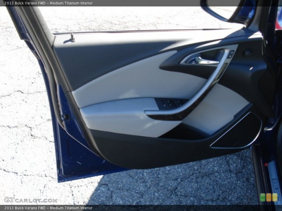 Medium Titanium Interior Door Panel for the 2013 Buick Verano FWD #70673425