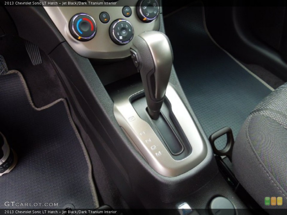 Jet Black/Dark Titanium Interior Transmission for the 2013 Chevrolet Sonic LT Hatch #70673440