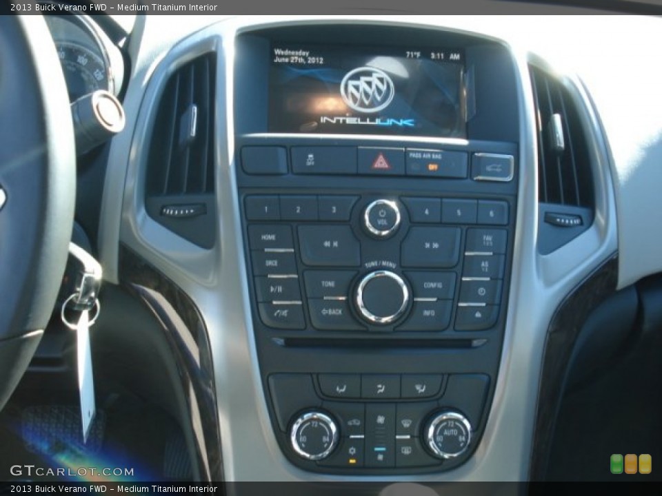 Medium Titanium Interior Controls for the 2013 Buick Verano FWD #70673459