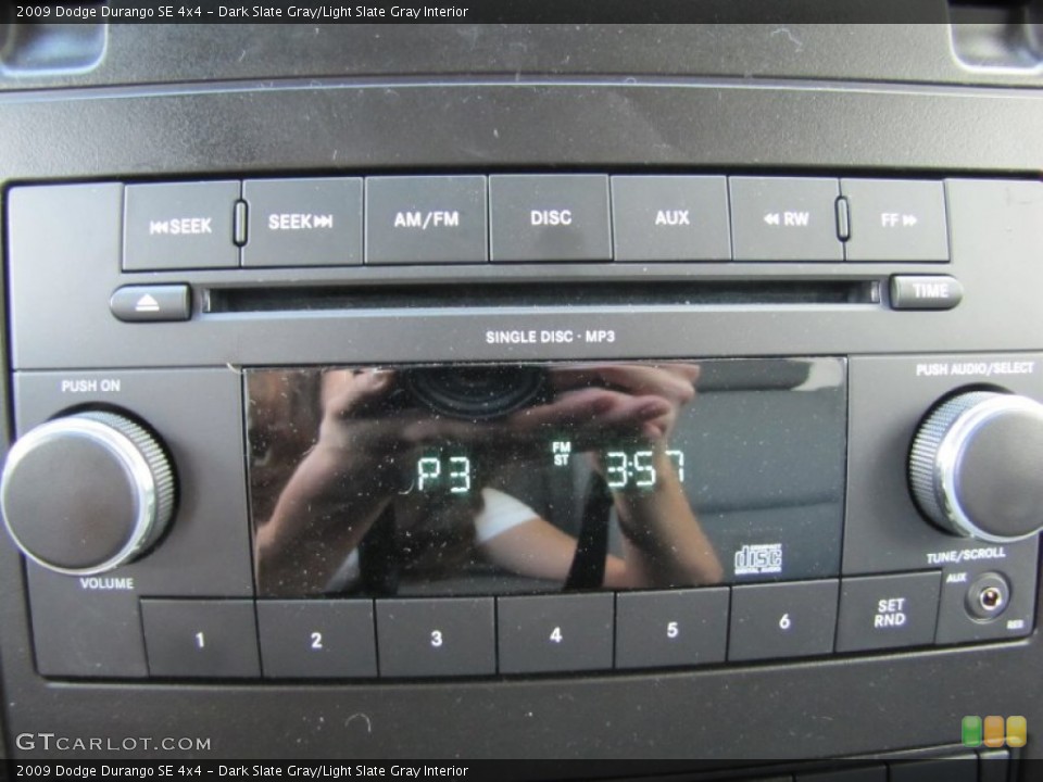 Dark Slate Gray/Light Slate Gray Interior Audio System for the 2009 Dodge Durango SE 4x4 #70682884