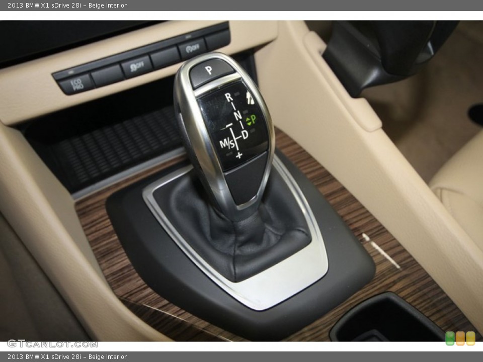 Beige Interior Transmission for the 2013 BMW X1 sDrive 28i #70690694