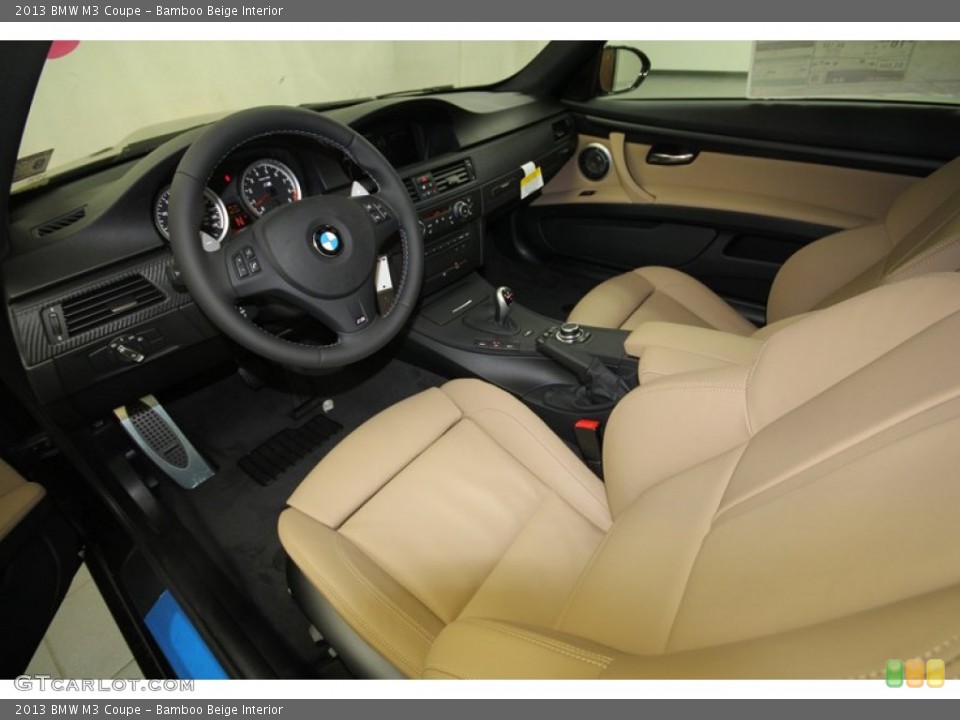 Bamboo Beige Interior Photo for the 2013 BMW M3 Coupe #70690864