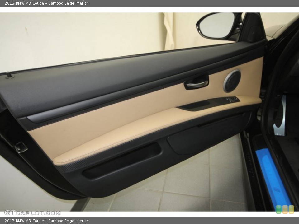 Bamboo Beige Interior Door Panel for the 2013 BMW M3 Coupe #70690883