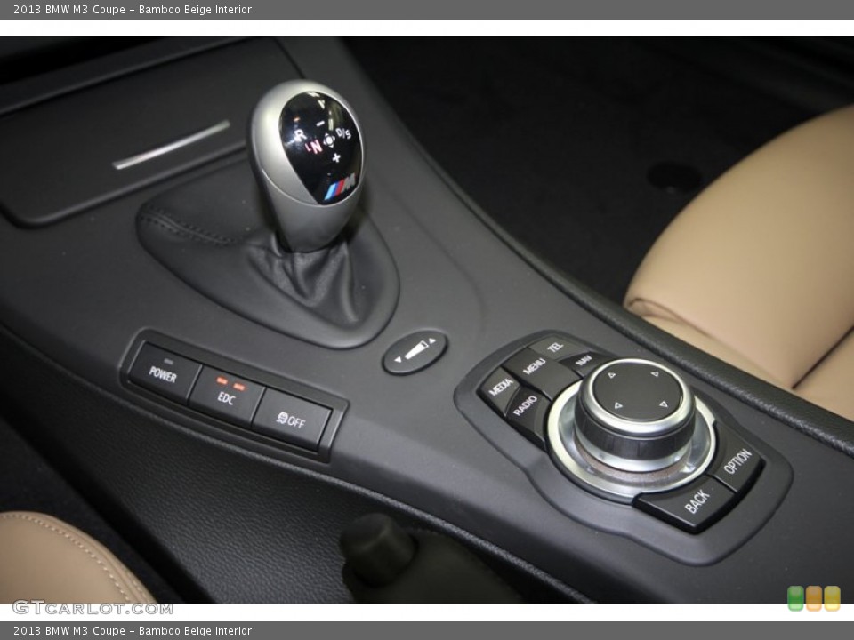 Bamboo Beige Interior Transmission for the 2013 BMW M3 Coupe #70690904