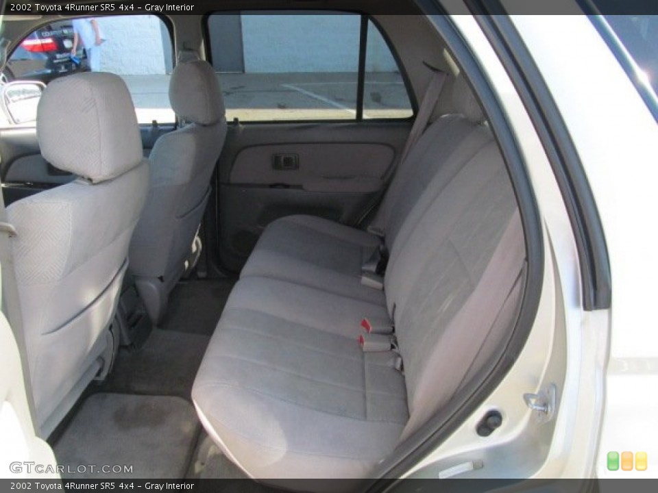 Gray Interior Rear Seat for the 2002 Toyota 4Runner SR5 4x4 #70694102