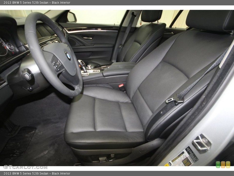 Black Interior Photo for the 2013 BMW 5 Series 528i Sedan #70694852