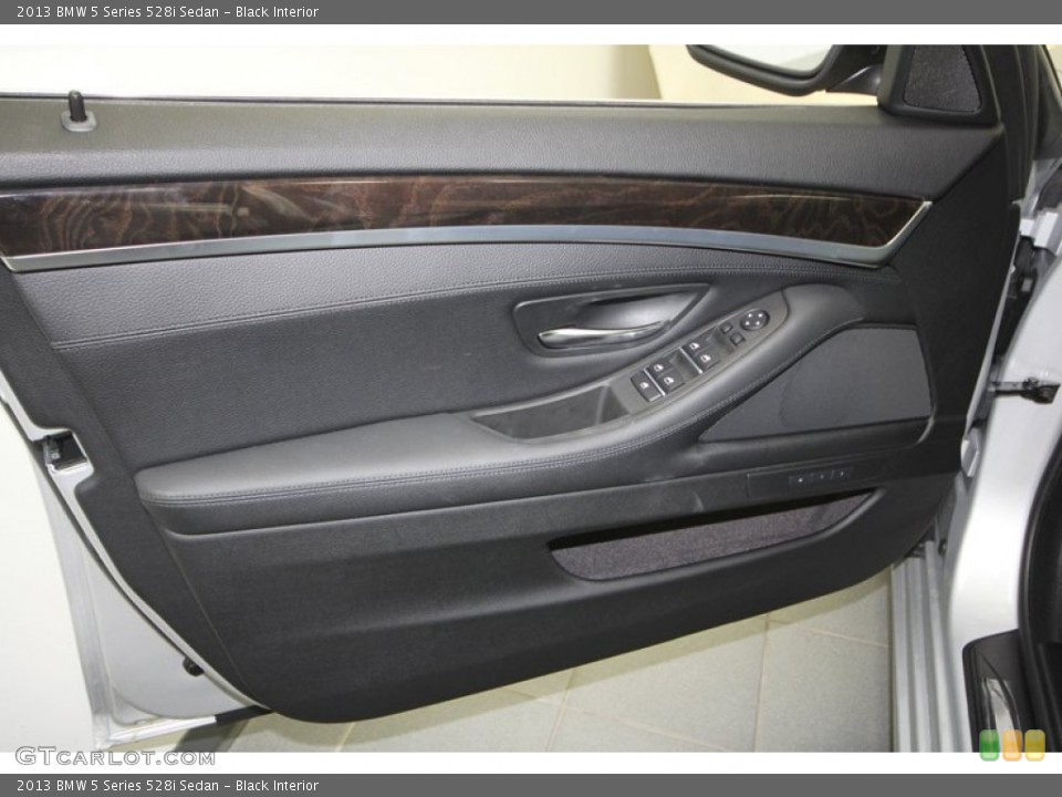Black Interior Door Panel for the 2013 BMW 5 Series 528i Sedan #70694939