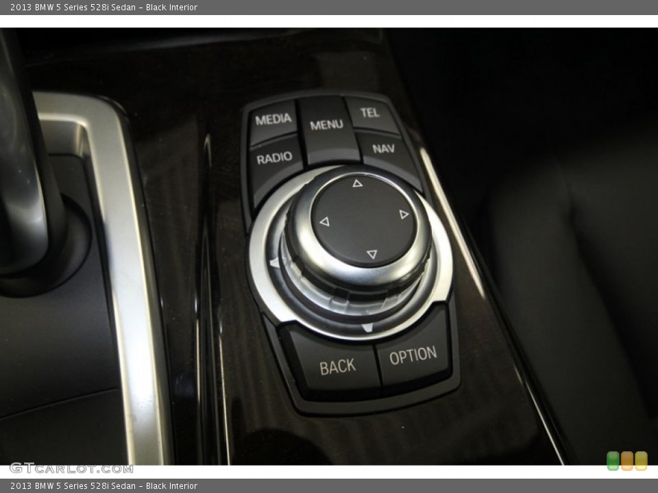 Black Interior Controls for the 2013 BMW 5 Series 528i Sedan #70695002