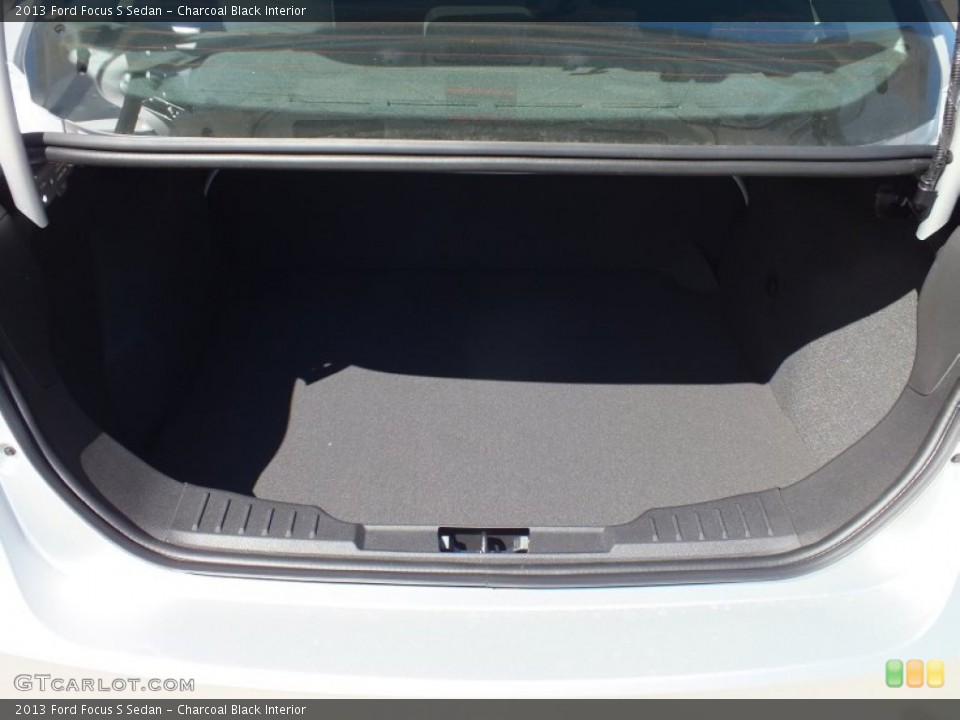 Charcoal Black Interior Trunk for the 2013 Ford Focus S Sedan #70697264