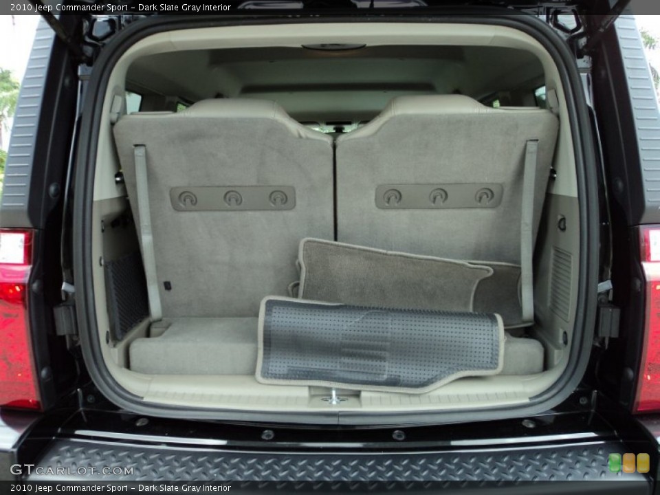 Dark Slate Gray Interior Trunk for the 2010 Jeep Commander Sport #70699970