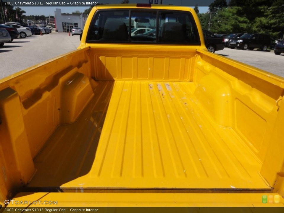 Graphite Interior Trunk for the 2003 Chevrolet S10 LS Regular Cab #70700729