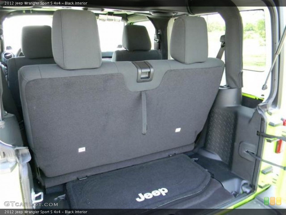 Black Interior Trunk for the 2012 Jeep Wrangler Sport S 4x4 #70705781