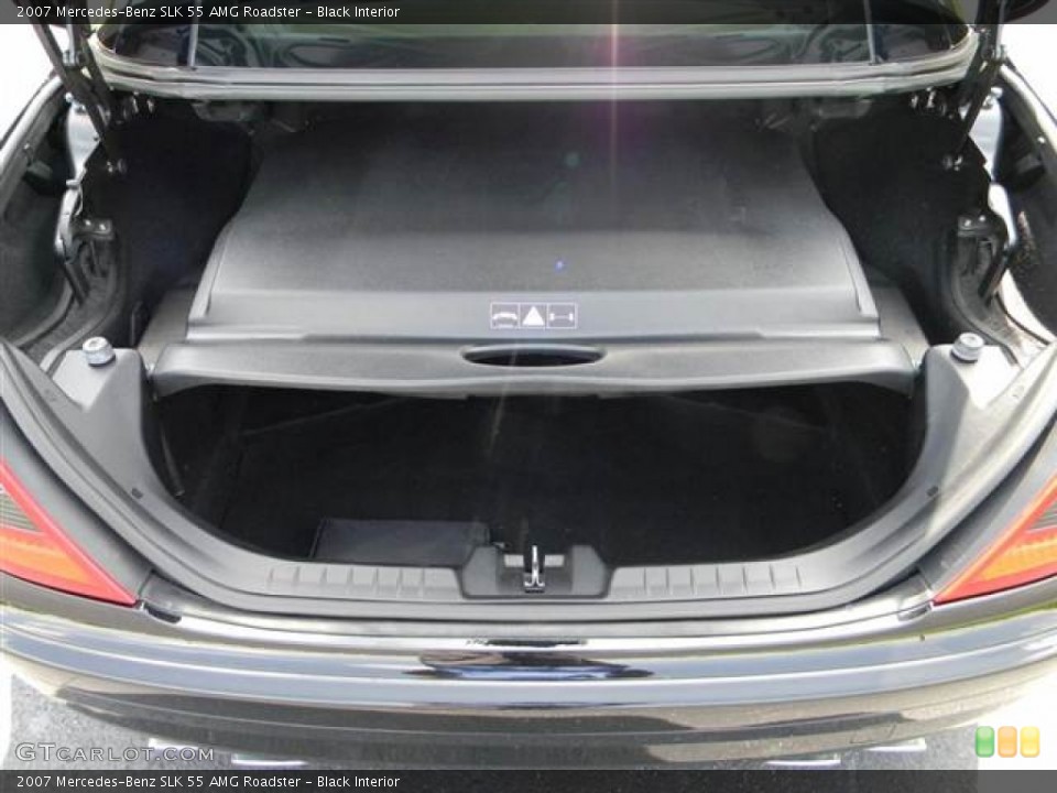 Black Interior Trunk for the 2007 Mercedes-Benz SLK 55 AMG Roadster #70706672
