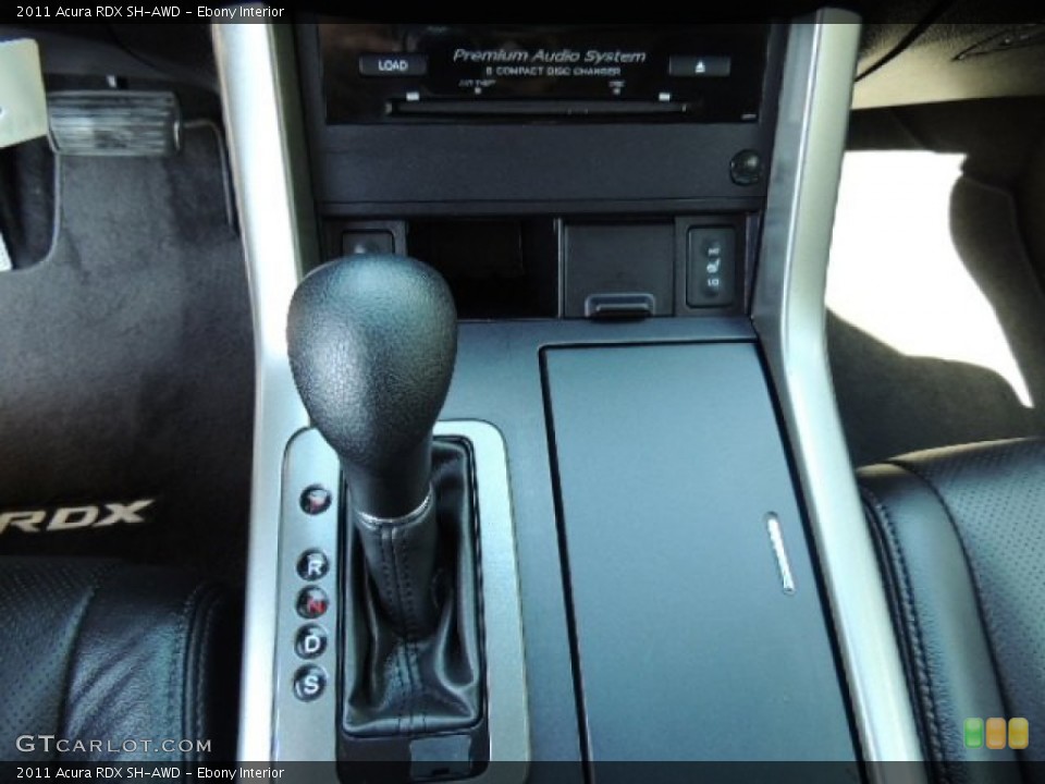 Ebony Interior Transmission for the 2011 Acura RDX SH-AWD #70706933